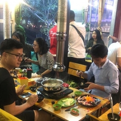 Buffet Lẩu Nướng Không Khói Sài Gòn